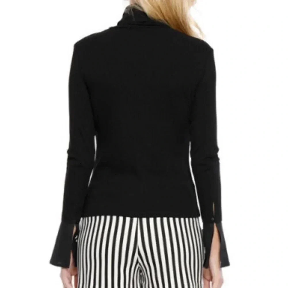 Walter Baker
Grayson Flare-Cuff Turtleneck Top - Picture 4 of 6